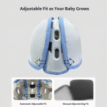 Adjustable Baby Safety Head Helmet Cap with Breathable Soft Cushion Protection for Crawling & Walking Babies (6–24 Months) - Image 4
