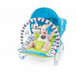 Infant Rocking Seat with Musical Hanging Toys and Soft Cushion Support - Image 3