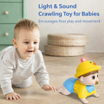 Interactive Crawling Baby Toy with Lights & Sounds | Early Play Activity Toy for Babies - Image 4