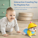 Interactive Crawling Baby Toy with Lights & Sounds | Early Play Activity Toy for Babies - Image 6