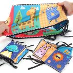 Soft Cloth Crib Bumper Book for Babies Pack of 1 – High Contrast Sensory Learning Toy with Ties - Image 5