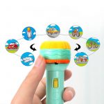 Kids Cartoon Projection Flashlight Learning Toy with 24 Image Slides - Image 7