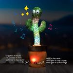 Dancing Cactus Plush Toy with Voice Repeat, Lights & Fun Movements | Interactive Talking Toy for Kids - Image 5