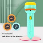 Kids Cartoon Projection Flashlight Learning Toy with 24 Image Slides - Image 2