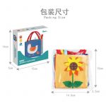 Soft Baby Activity Cloth Book – Crib Side Hanging Sensory Toy for Visual & Touch Learning (0+ Months) - Image 4