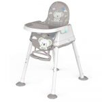 Foldable Portable Baby High Chair with Dining Tray - Image 6