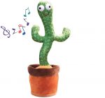 Dancing Cactus Plush Toy with Voice Repeat, Lights & Fun Movements | Interactive Talking Toy for Kids - Image 2