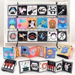 Soft Cloth Crib Bumper Book for Babies Pack of 1 – High Contrast Sensory Learning Toy with Ties - Image 2