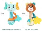 Cute Animal Baby Teether Rattle Toy – Soft Plush Hand Rattle with Silicone Teether for Newborns & Infants (0–12 Months) - Image 7